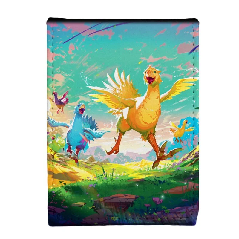 Ultra Pro - Final Fantasy Premium Alcove Flip Deck Box (100 double-sleeved cards) 76 × 100 × 83 mm - Chocobo